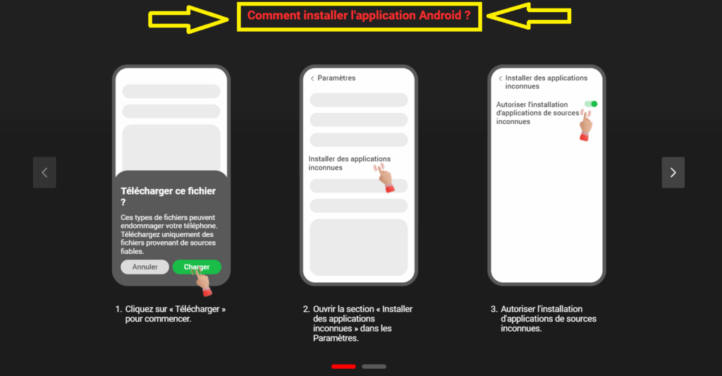 Télécharger l’application sur votre appareil Android