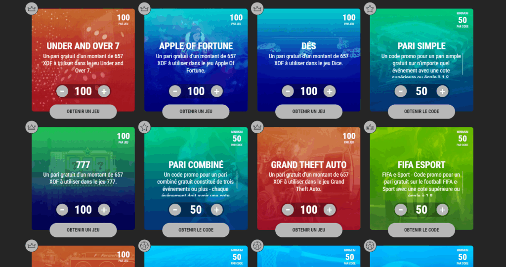 Les avantages d’utiliser les codes promo 888Starz